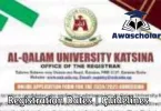 Al-Qalam University Post-UTME Form
