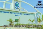 Abubakar Tafawa Balewa University Admission List 2025/2026