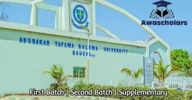 Abubakar Tafawa Balewa University Admission List 2025/2026