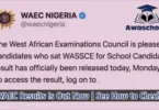 Is WAEC Result for 2025 Candidates Out