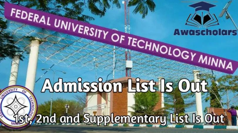 FUTMINNA Admission List