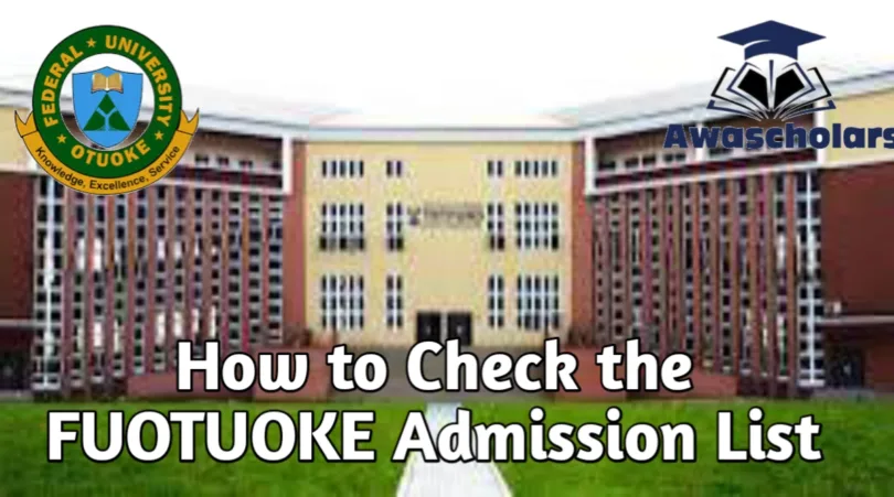 Federal University Otuoke Admission List