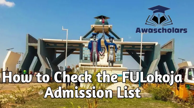 How to Check the FULokoja Admission List