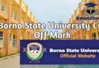 Borno State University Cut Off Mark for 2025/2026