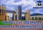 UNIDEL Cut-Off Mark 2025/2026 Academic