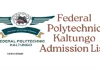 Federal Polytechnic Kaltungo Admission List 20252026 Academic Session