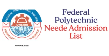 Federal Polytechnic Neede Admission List 2025/2026 Academic Session