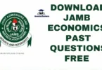 Download JAMB Economics Past Questions Free 2024