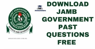 Download JAMB Government Past Questions Free 2024