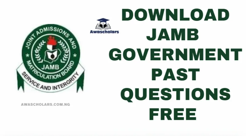 Download JAMB Government Past Questions Free 2024