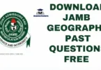Download JAMB Geography Past Questions Free 2025