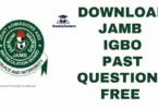 Download JAMB Igbo Past Questions Free 2024