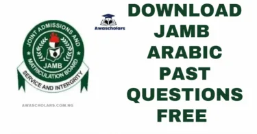 Download JAMB Arabic Past Questions Free 2024