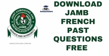 Download JAMB French Past Questions Free 2024
