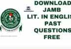 Download JAMB Literature in English Past Questions Free 2024