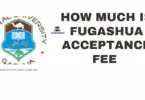 How Much Is the FUGASHUA Acceptance Fee for 2025/2026?