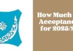 How Much Is the BUK Acceptance Fee for 2025/2026?