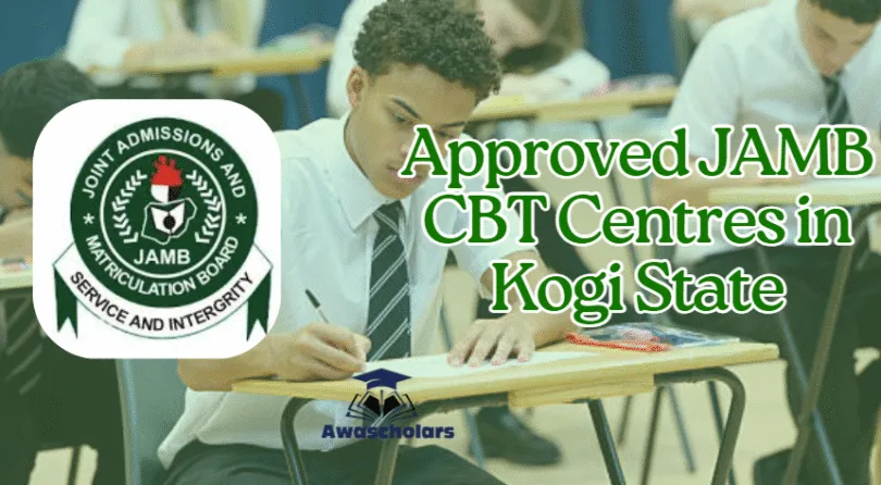 Approved 15 JAMB CBT Centres in Kogi State