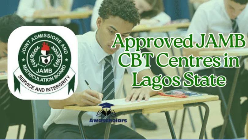 Approved 67 JAMB CBT Centres in Lagos State