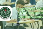 Approved JAMB CBT Centres in Zamfara State