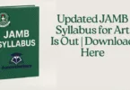 Download Updated JAMB Art Syllabus