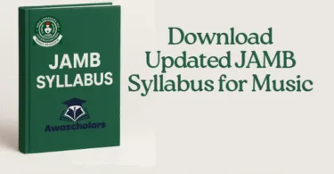 Download Updated JAMB Syllabus for Music