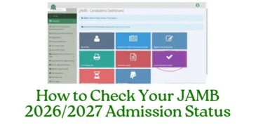 How to Check Your JAMB 2026/2027 Admission Status