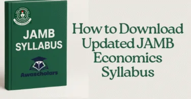 How to Download Updated JAMB Economics Syllabus