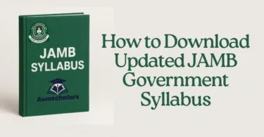How to Download Updated JAMB Government Syllabus