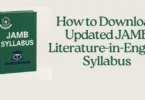 How to Download Updated JAMB Literature-in-English Syllabus