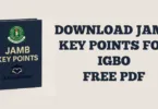 Key Points In Igbo for JAMB