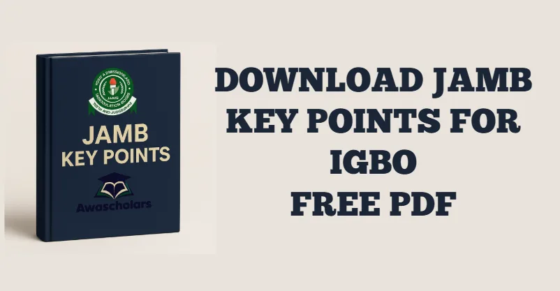 Key Points In Igbo for JAMB