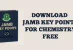 Key Points in Chemistry for JAMB
