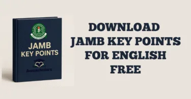Key Points in English for JAMB