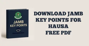 Key Points in Hausa for JAMB