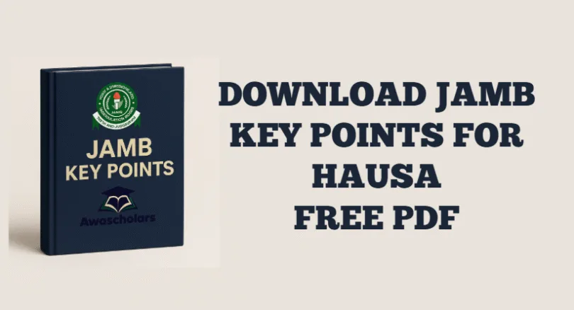 Key Points in Hausa for JAMB