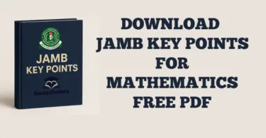 Key Points in Mathematics for JAMB