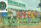 List of Approved JAMB CBT Centres in Nigeria