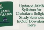 Download Updated JAMB Christian Religious Studies Syllabus