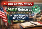 JAMB Releases New Subject Combination for International Relations